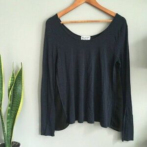 Agnes & Dora Long Sleeve Boat Neck Blouse